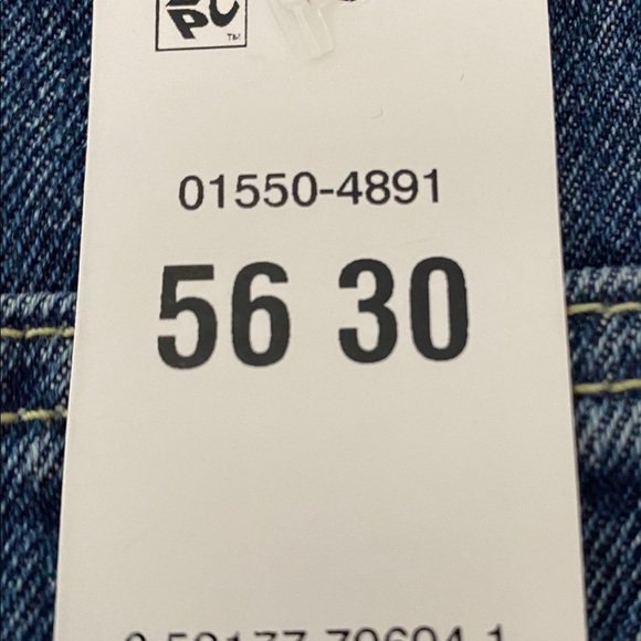 Men’s Levi’s Relaxed Fit 550 Jeans (56X30) - Picture 4 of 4